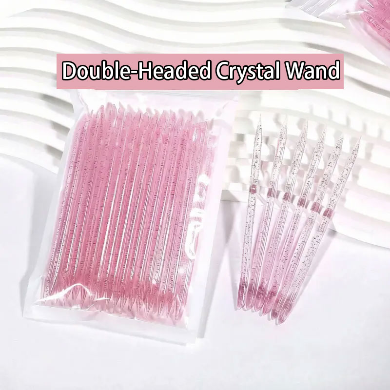 Crystal Press Tool - 50/100 Uds. Herramientas de Manicura Reutilizables: