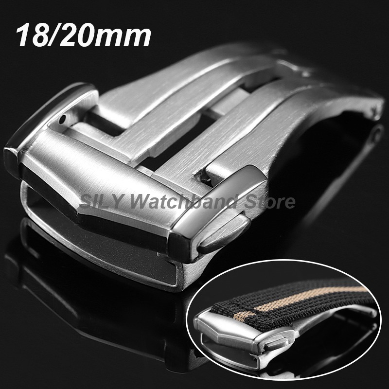 Watches Omega - Cierre Desplegable de Acero Inoxidable para