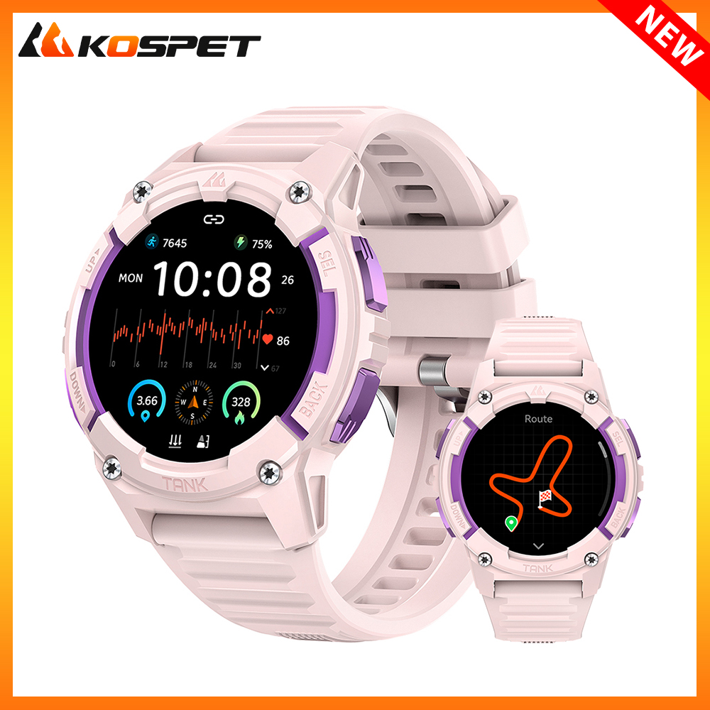 Altimeter Compass Watch - KOSPET TANK S2 GPS relojes inteligentes