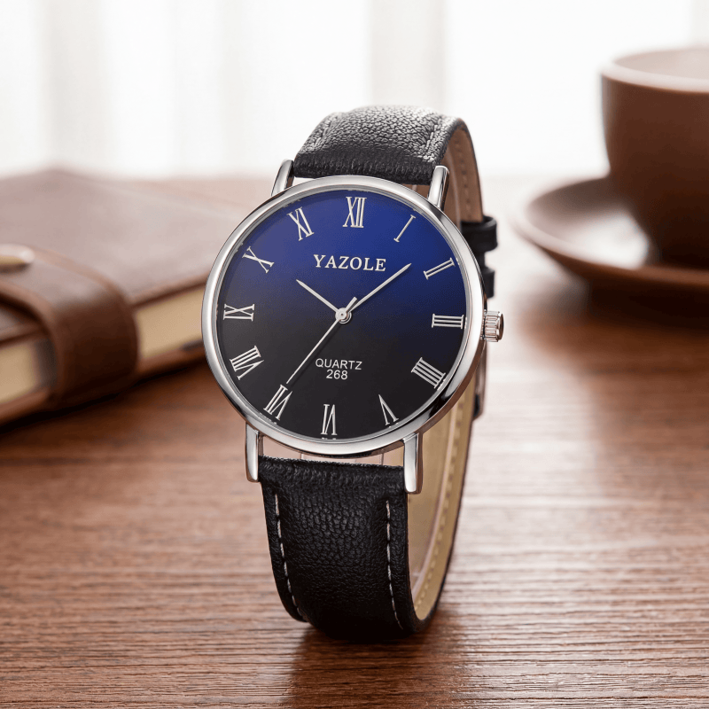 Smartwatch Branded Watches For Men - Relojes de cuarzo minimalistas YAZOLE para