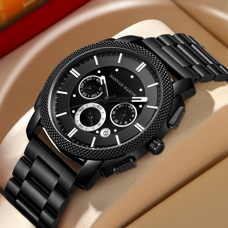 Smartwatch Branded Watches For Men - Reloj Cronógrafo Deportivo de Moda para