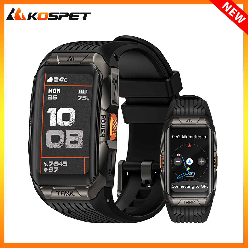 Altimeter Compass Watch - 2025 KOSPET TANK X2 Ultra reloj
