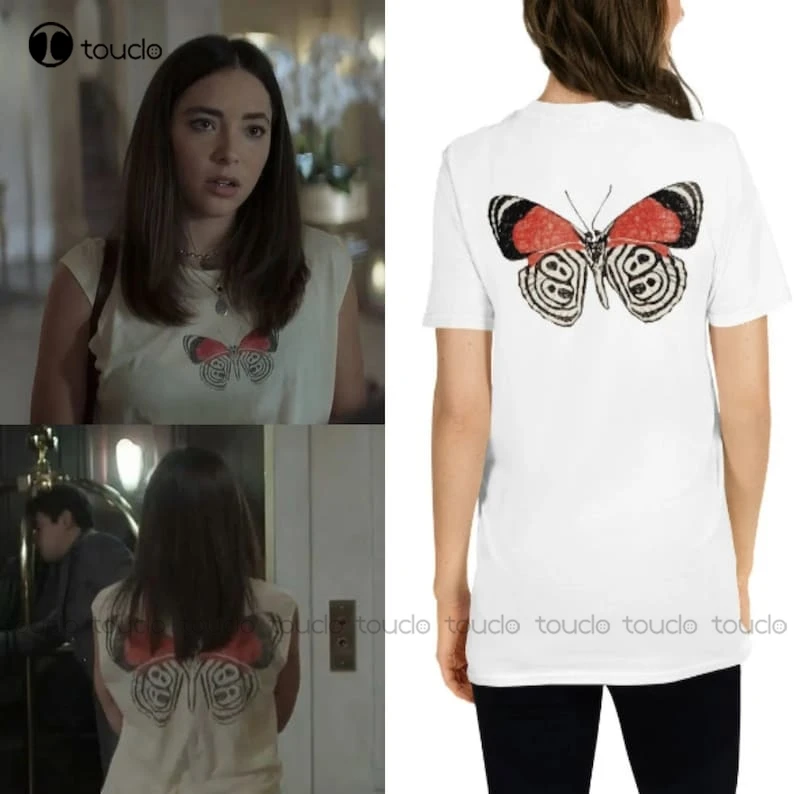 Watch Watch Xs - Camiseta de mariposa de trapo y