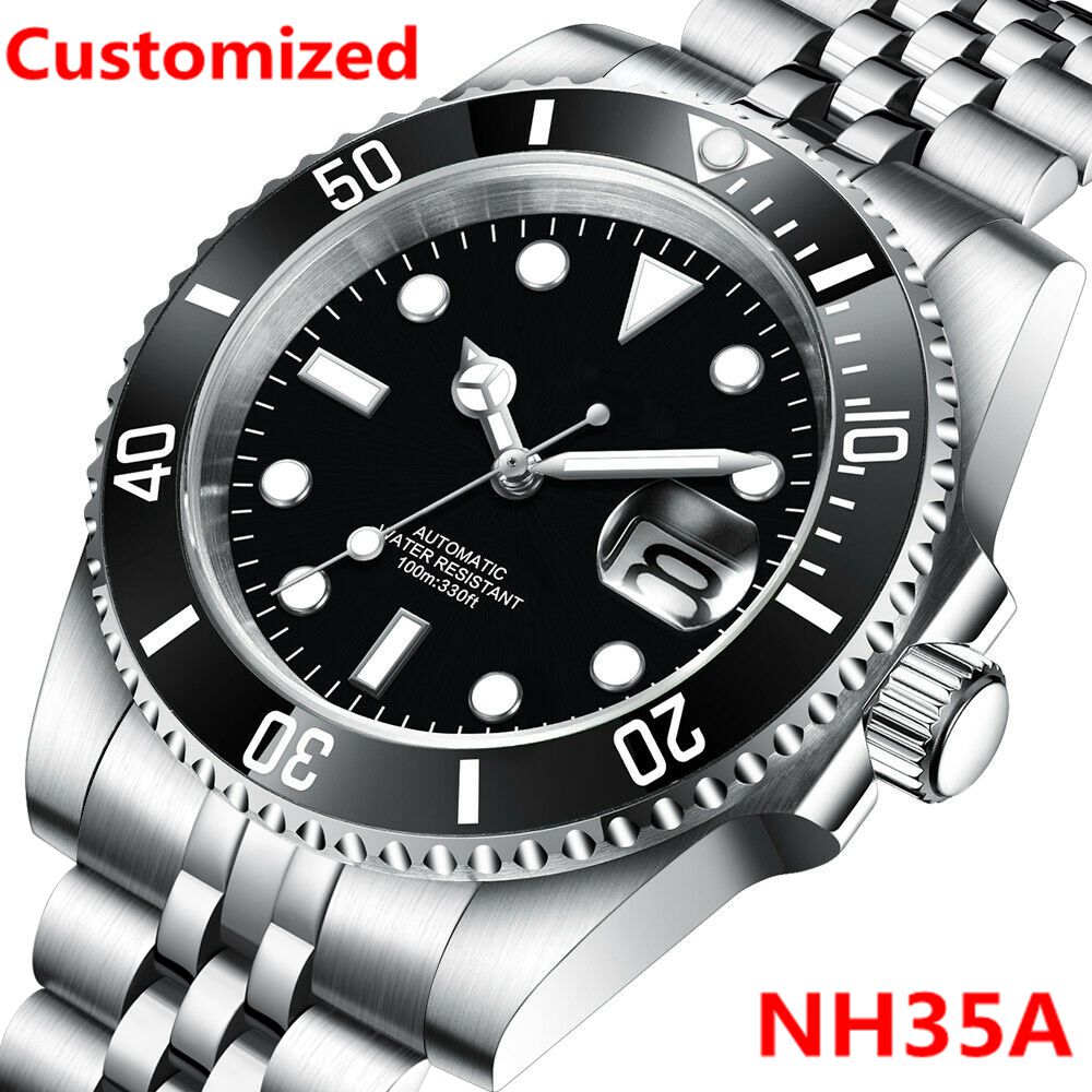 Waterproof Diving Watch - Reloj de buceo con logotipo DIY