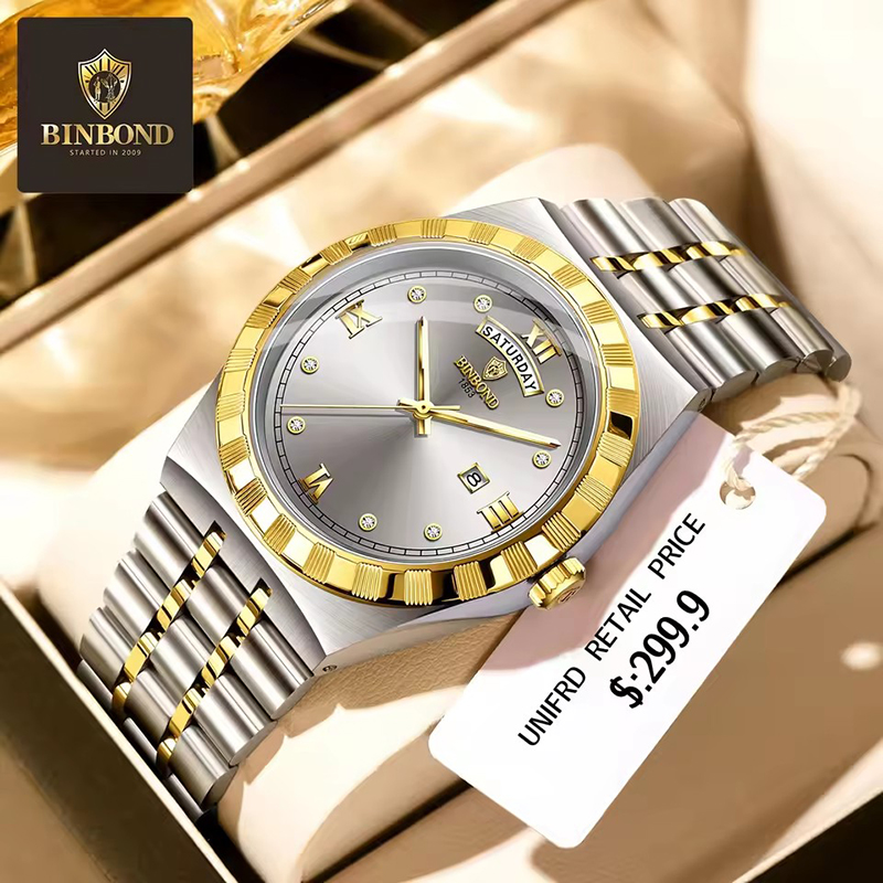 Smartwatch Trending Watches For Men - Reloj BINBOND para hombre, tendencia de