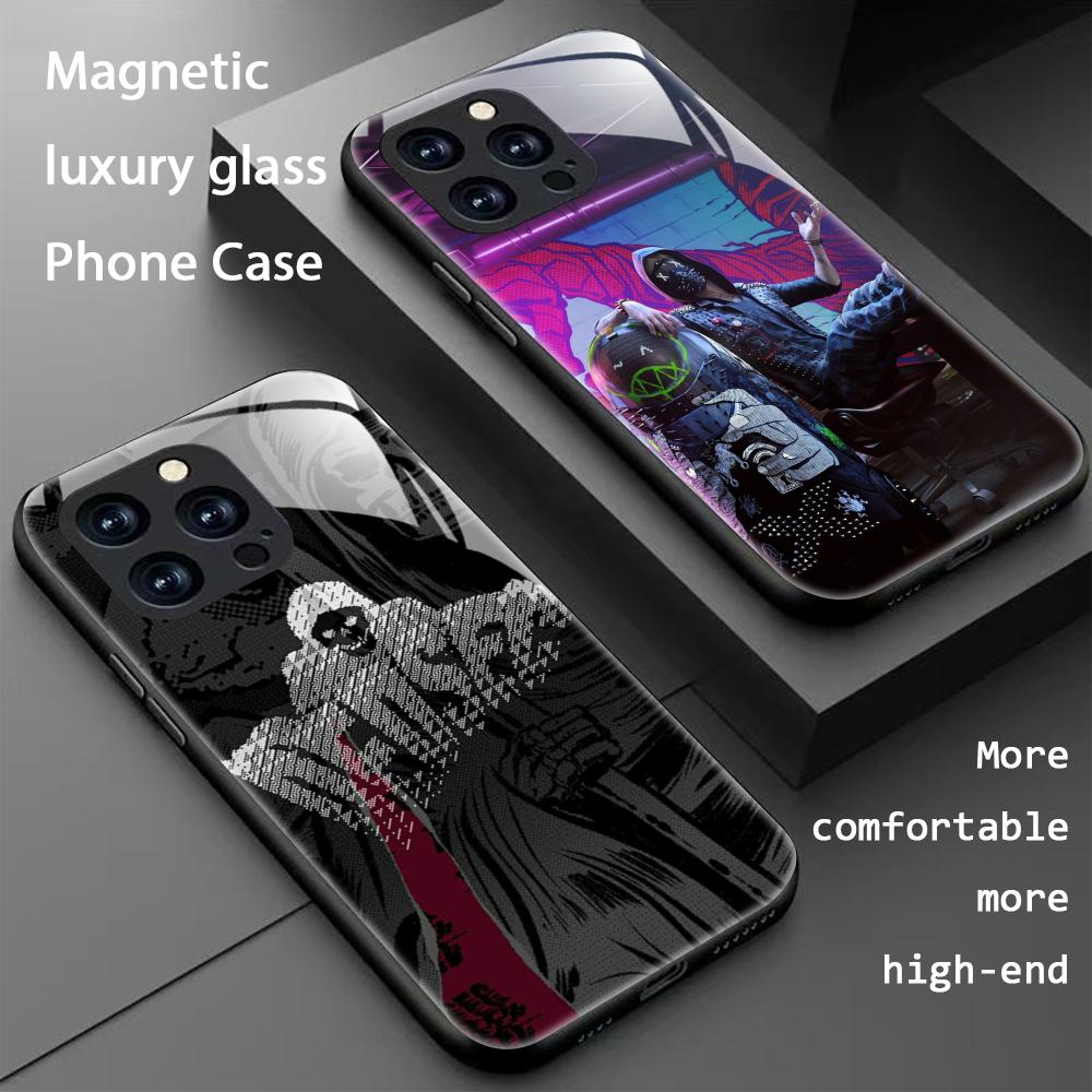 Watch Watch Xs - Funda Magnética de Cristal para iPhone