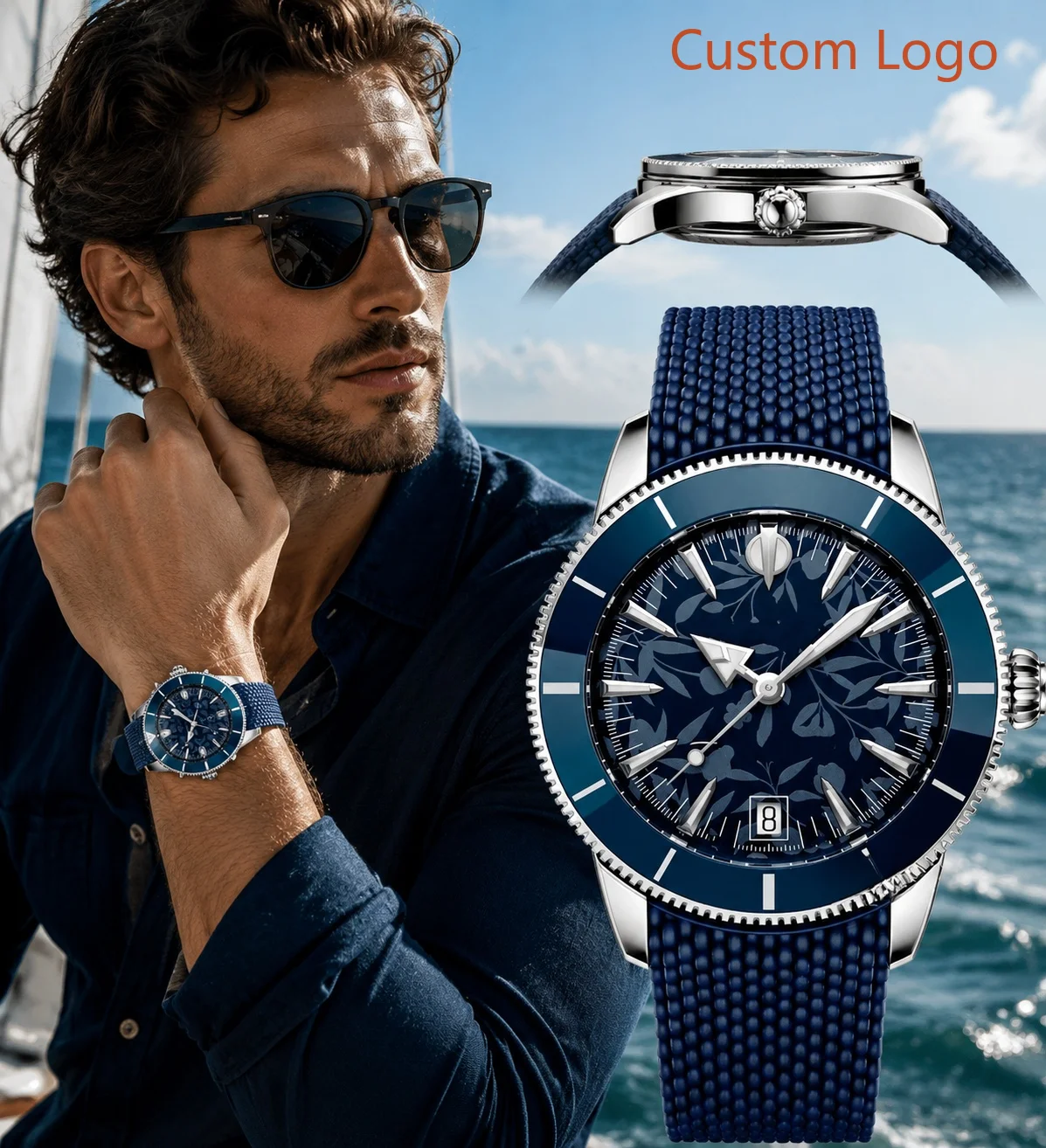 Waterproof Diving Watch - Reloj Automático de Buceo para Hombre