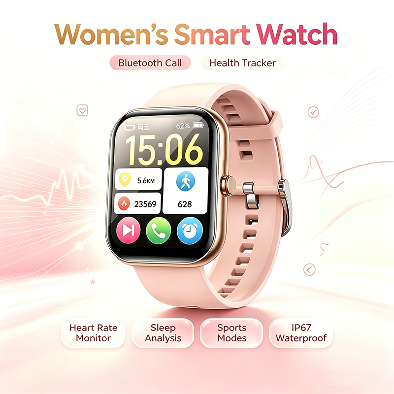 Watches Ladies Smartwatch - Reloj inteligente para mujer con llamadas