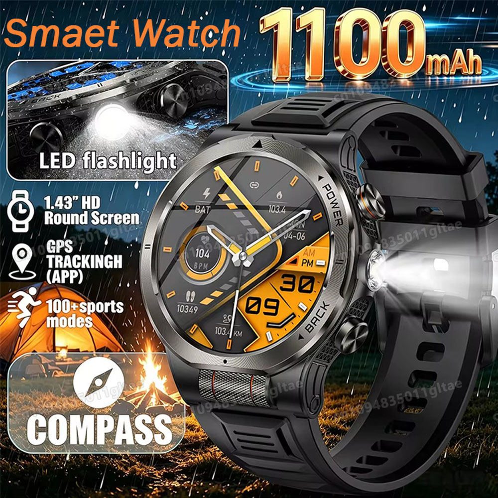 Smartwatch Running Watches For Men - Reloj Inteligente 2026 con Batería de