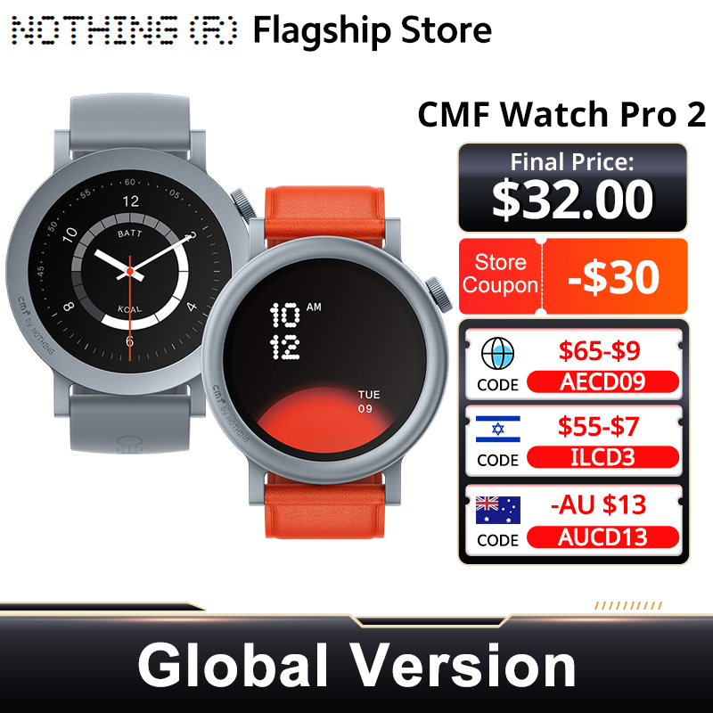 Heart Rate Gps Watch - Reloj CMF by Nothing Versión Global