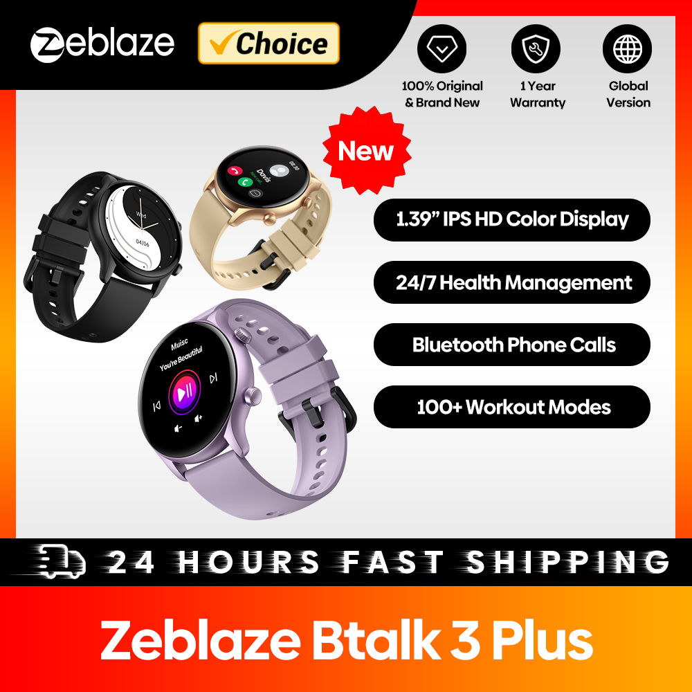 Watches Ladies Smartwatch - Zeblaze-reloj inteligente Btalk 3 Plus para