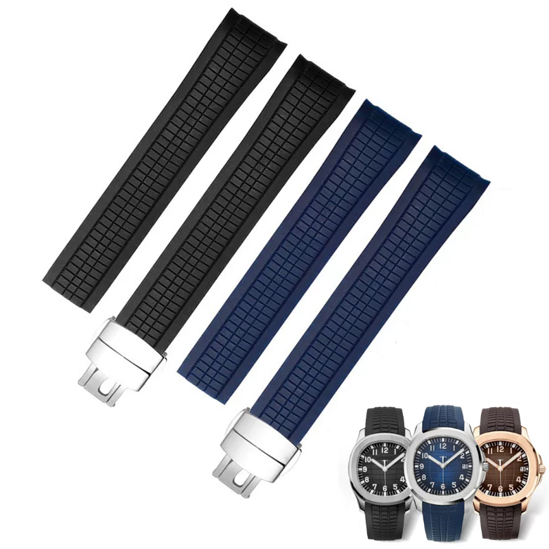 Patek Philippe Watch Aquanaut - Correa de reloj de goma suave
