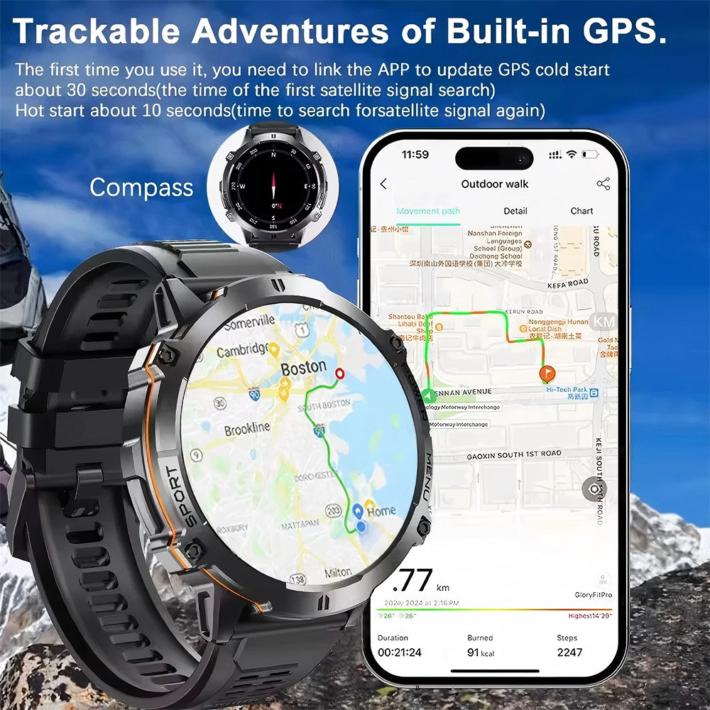 Reloj Inteligente Deportivo Mi - Altimeter Compass Watch reseña y precio