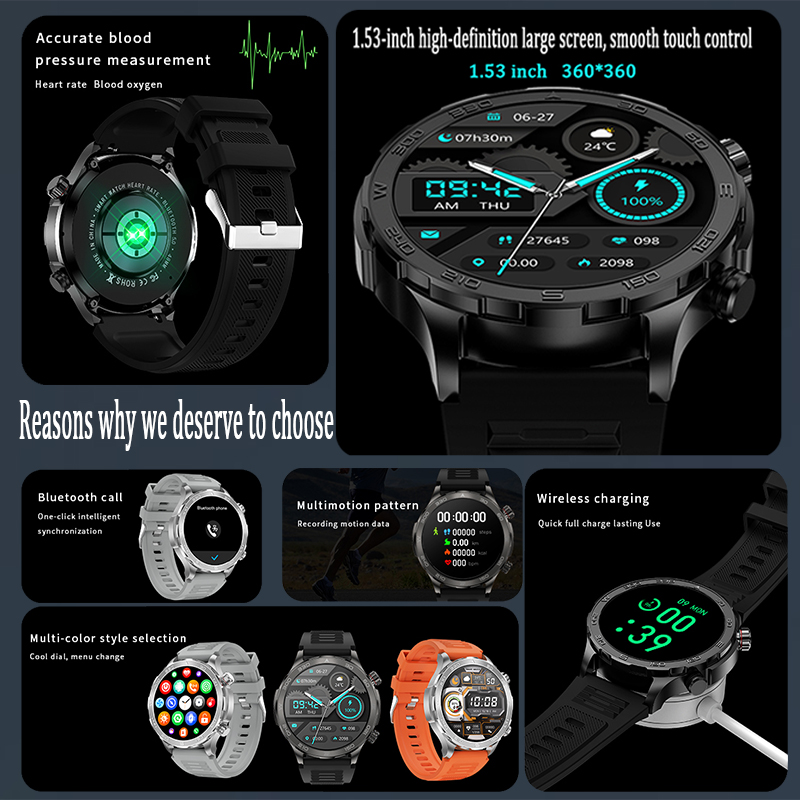 Nuevo reloj inteligente con GP - Altimeter Compass Watch reseña y precio