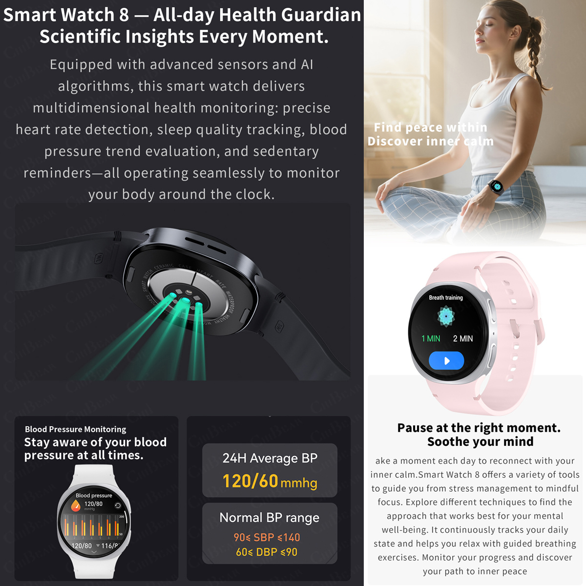 Reloj Inteligente 2026 con GPS - Heart Rate Gps Watch reseña y precio