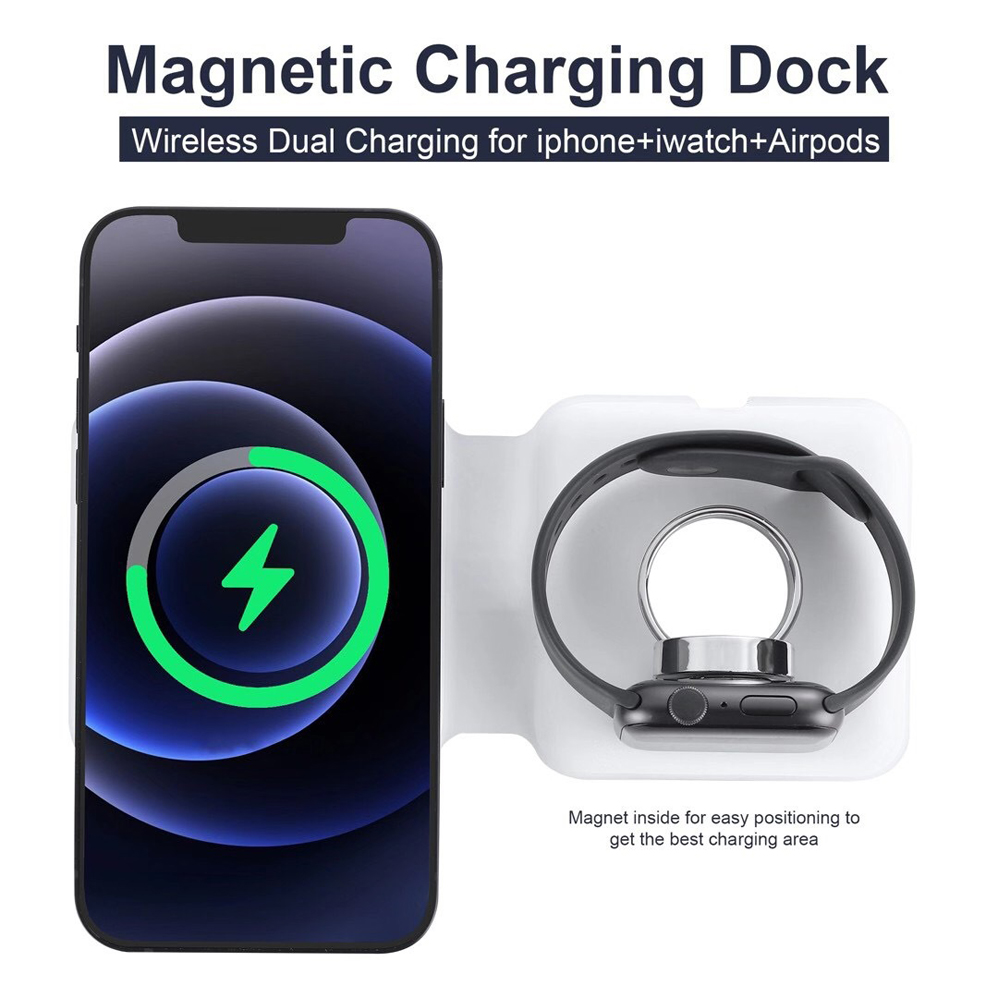Magsafe Duo Base de carga inal - Watch Watch Xs reseña y precio