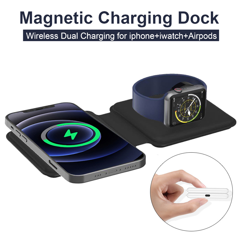 Magsafe Duo Base de carga inal - Watch Watch Xs reseña y precio