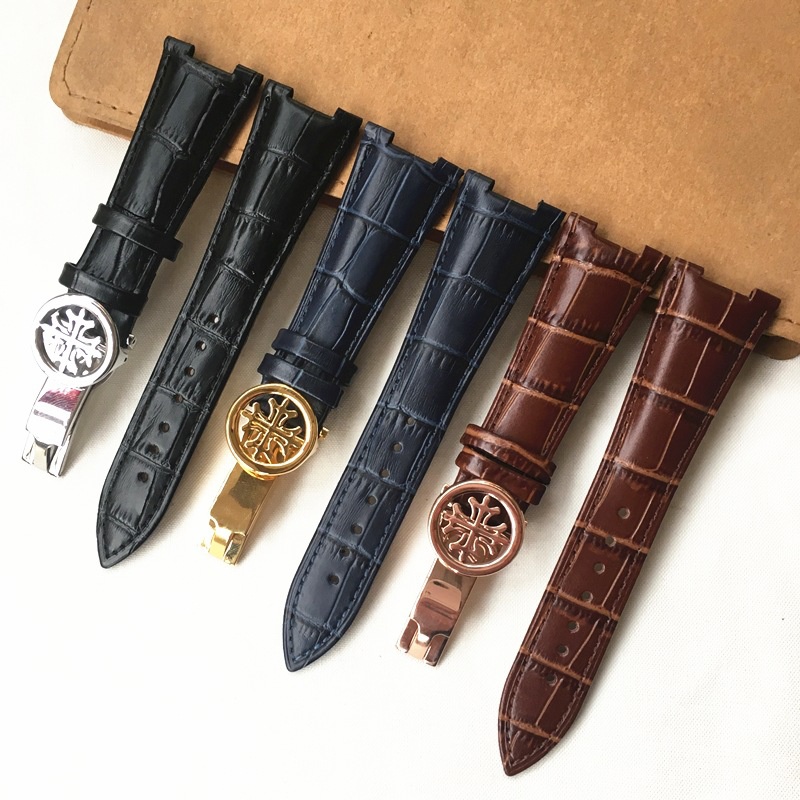 Correa de reloj de cuero compa - Patek Philippe Watch Aquanaut reseña y precio