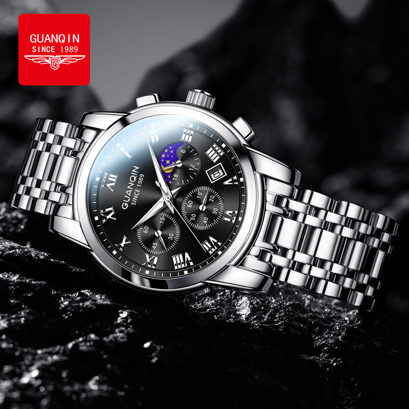 Relojes GUANQIN para hombre, r - Smartwatch Trending Watches For Men reseña y precio