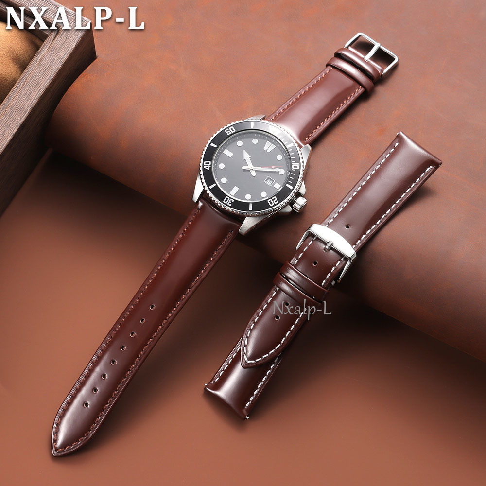 Correa de cuero aceitado para  - Omega Watch Speedmaster reseña y precio