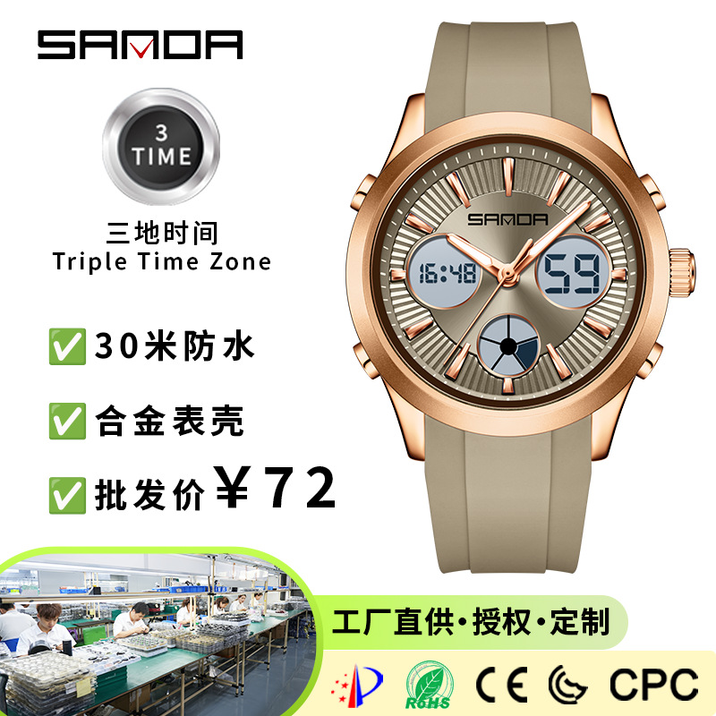 Reloj Electrónico SANDA Lumino - Watches Ladies Smartwatch reseña y precio