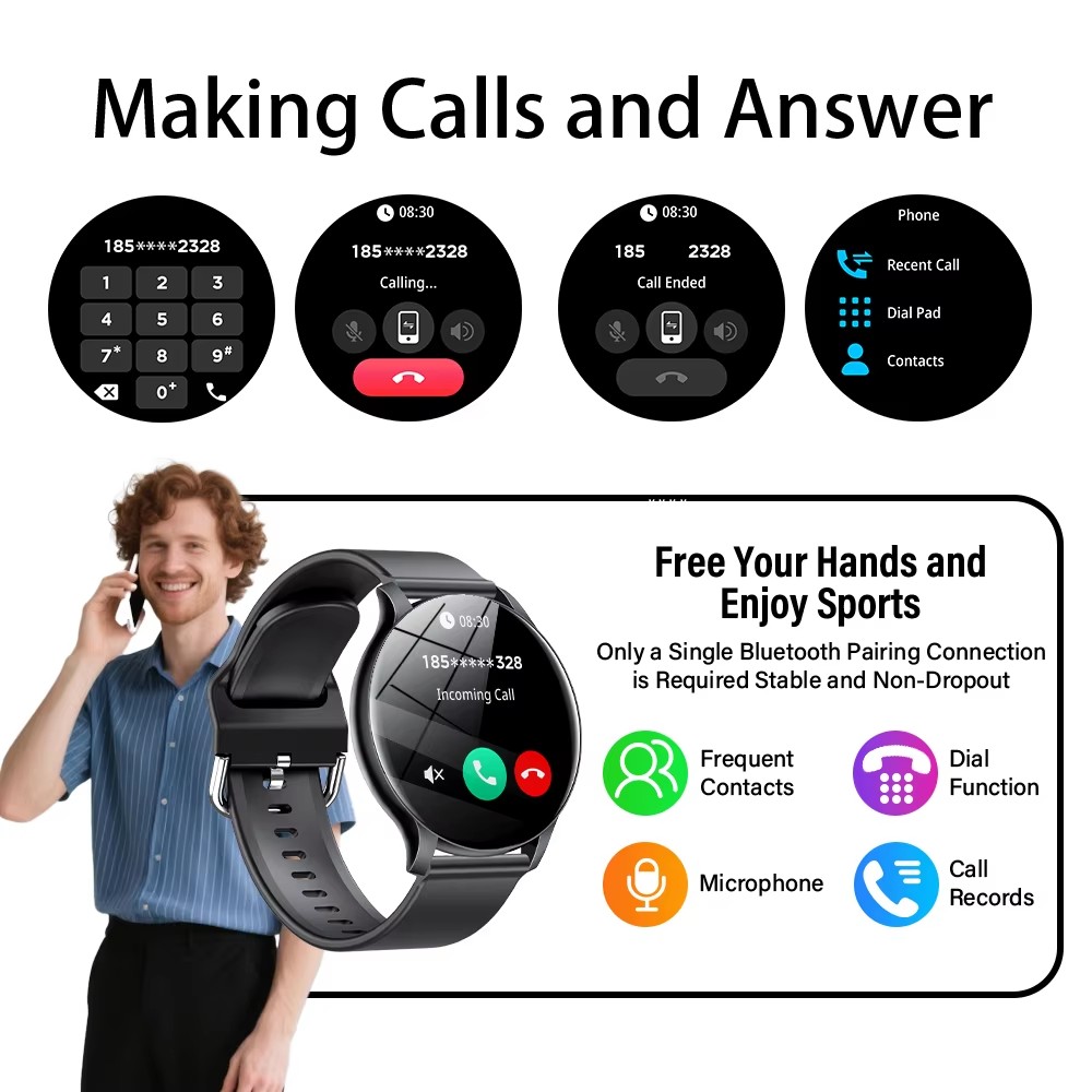 Nuevo Reloj Inteligente 2025 c - Watches Ladies Smartwatch reseña y precio