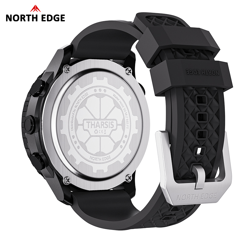 Reloj NORTH EDGE 2026 THARSIS  - Altimeter Compass Watch reseña y precio