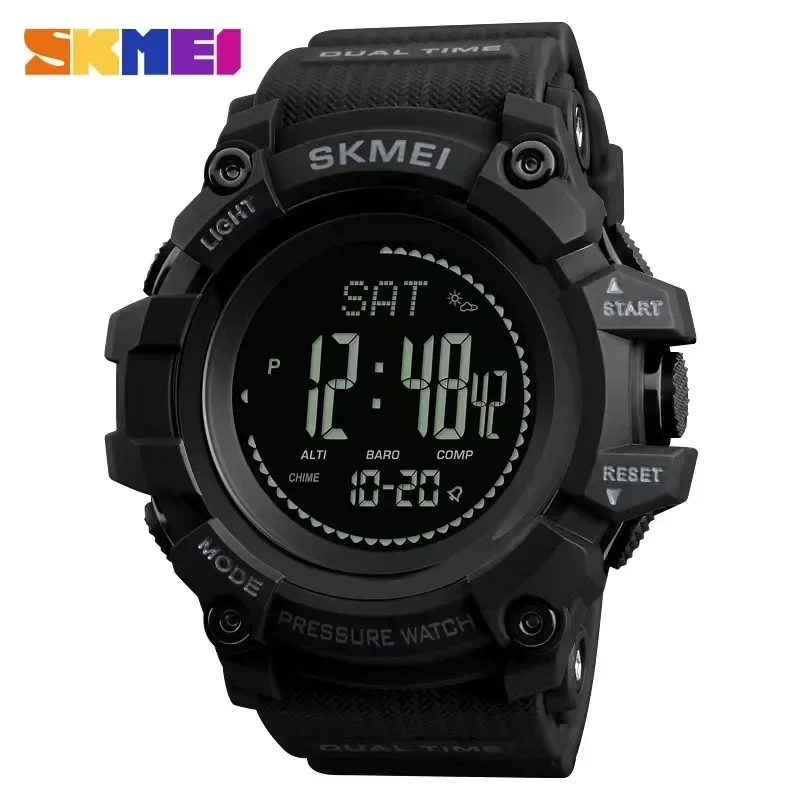 SKMEI 1358 altímetro rastreado - Altimeter Compass Watch reseña y precio
