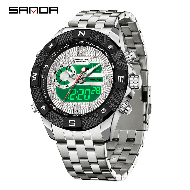 Reloj electrónico SANDA para j - Smartwatch Trending Watches For Men reseña y precio