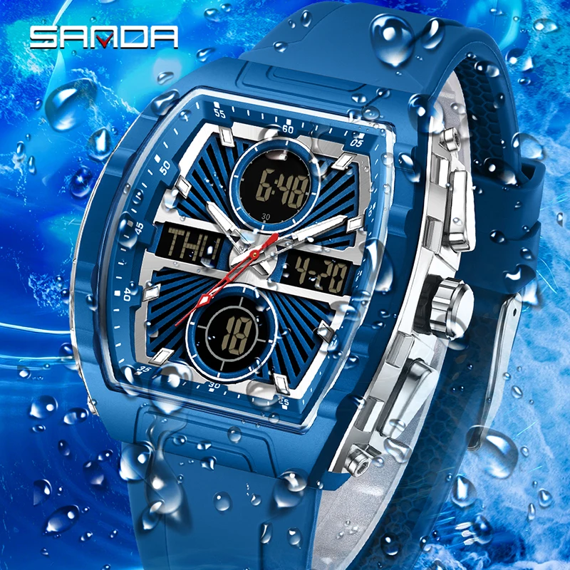 SANDA, nueva tendencia de moda - Smartwatch Trending Watches For Men reseña y precio