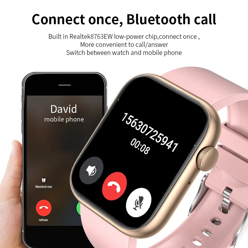 LIGE-reloj inteligente para ho - Watches Ladies Smartwatch reseña y precio