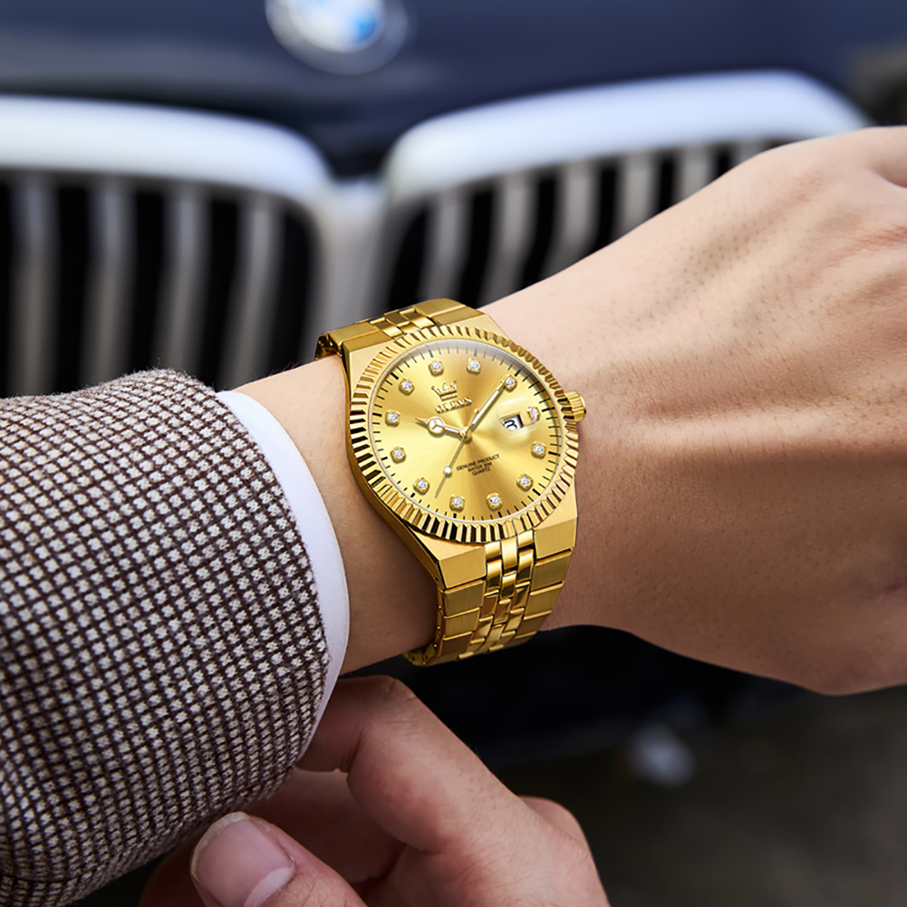 OLEVS, nuevo reloj de moda par - Smartwatch Branded Watches For Men reseña y precio