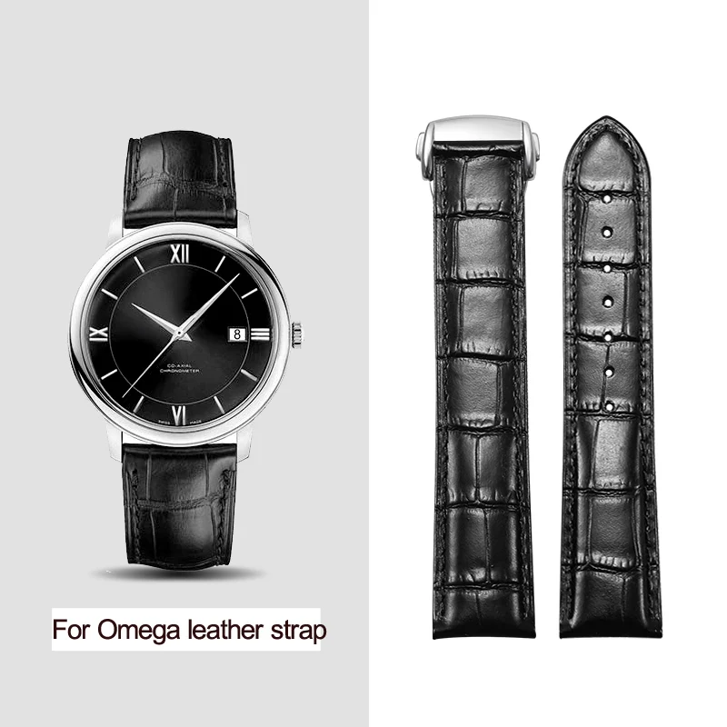Correa de reloj de cuero genui - Omega Watch Speedmaster reseña y precio