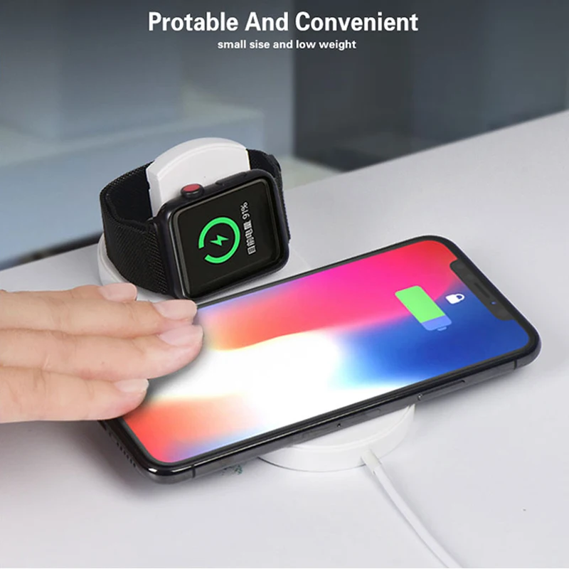 Almohadilla de carga inalámbri - Watch Watch Xs reseña y precio