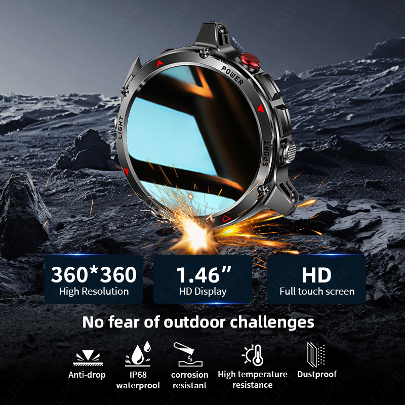 Reloj Inteligente Deportivo LI - Smartwatch Running Watches For Men reseña y precio