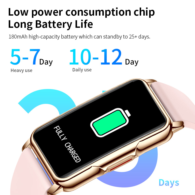 LIGE podómetro Bluetooth llama - Watches Ladies Smartwatch reseña y precio