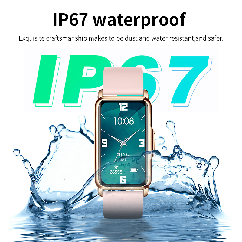 LIGE podómetro Bluetooth llama - Watches Ladies Smartwatch reseña y precio
